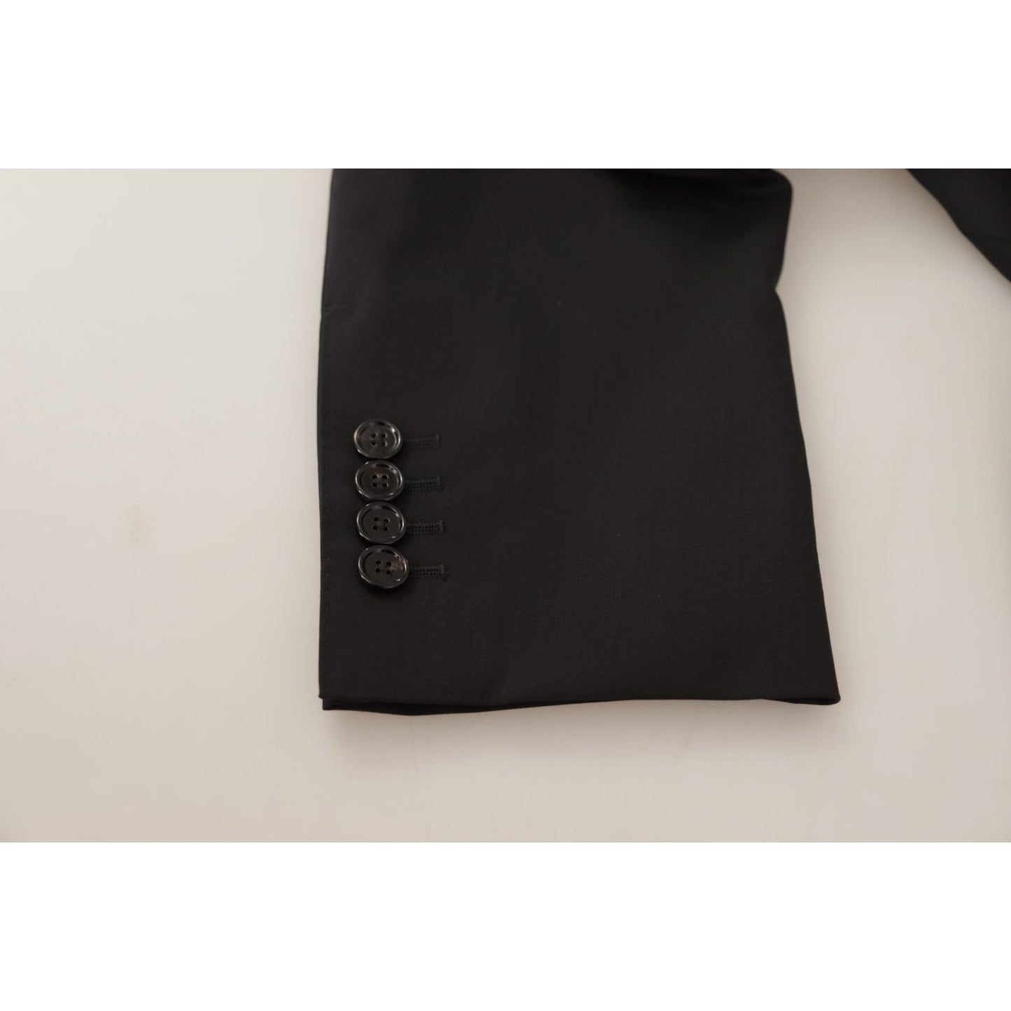 Dolce & Gabbana Elegant Slim Fit Black Blazer Jacket Dolce & Gabbana Black