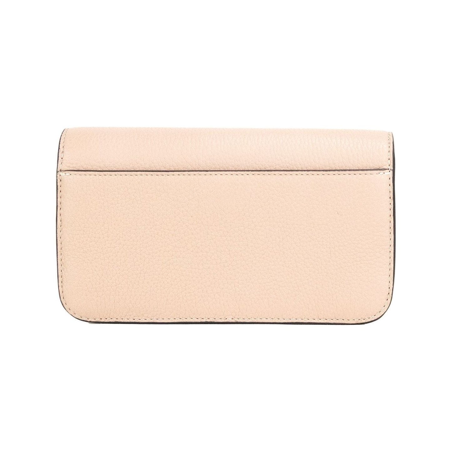 Tory Burch Britten Small Meadowsweet Leather Chain Wallet Crossbody Bag Tory Burch Bisque