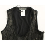 Ermanno Scervino Black Lace Lined Stretch Mini Dress GSD10016-2