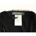 Ermanno Scervino Black Lace Lined Stretch Mini Dress GSD10016-2