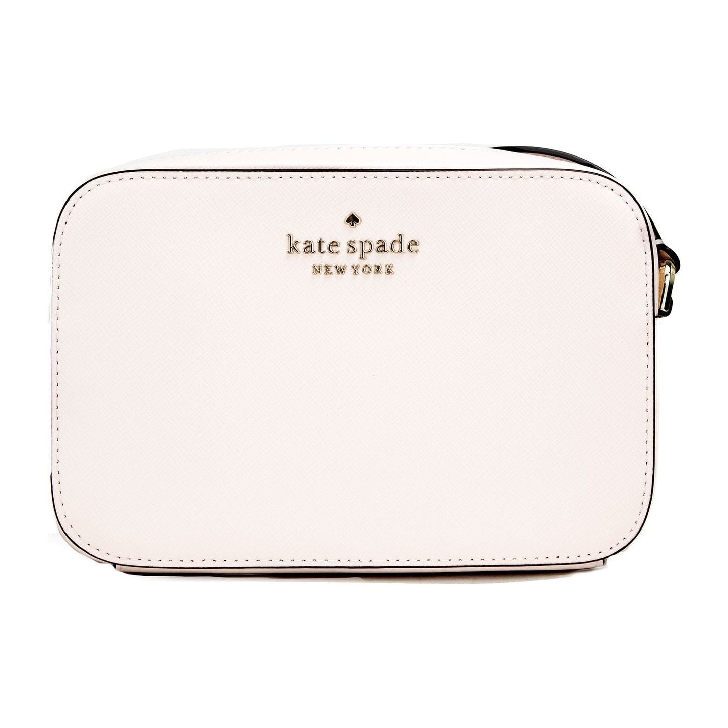 Kate Spade Staci Mini Light Rose Saffiano Leather Camera Bag Crossbody Handbag Kate Spade Seashell