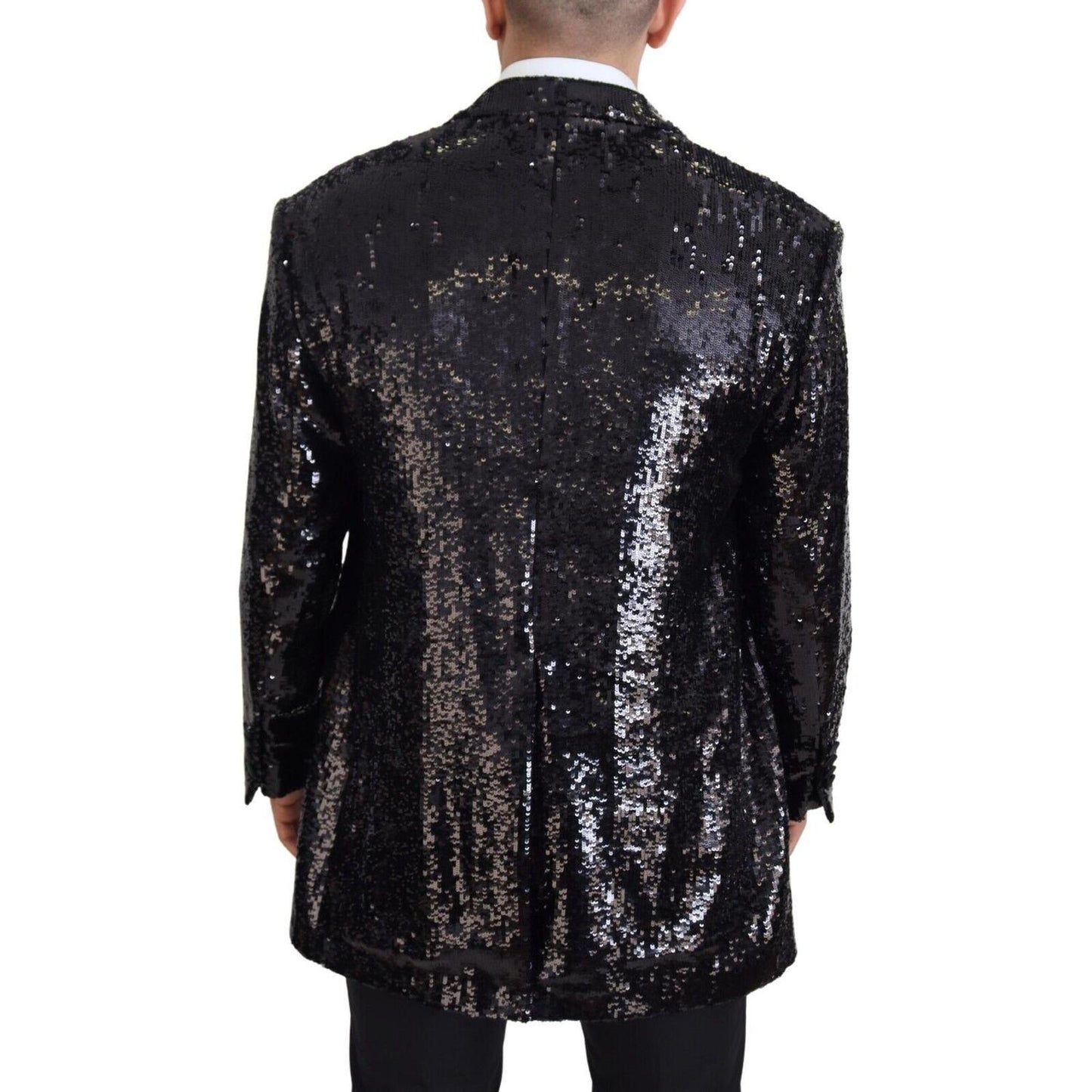 Dolce & Gabbana Elegant Black Single Breasted Blazer Dolce & Gabbana Black