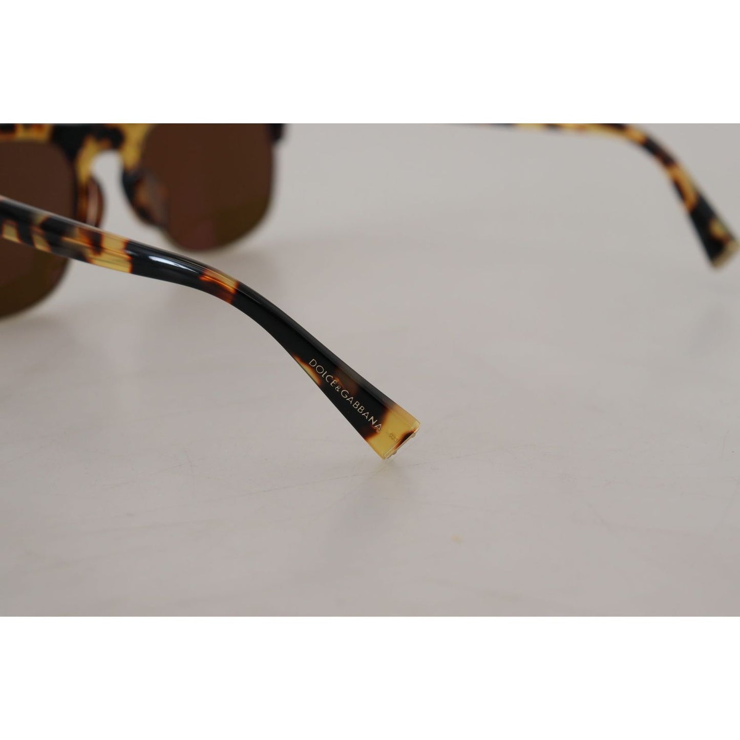 Dolce & Gabbana Chic Acetate Designer Sunglasses Dolce & Gabbana Dark Gray