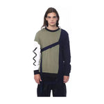 Nicolo Tonetto Army Cotton Men Sweater NI-12989-L