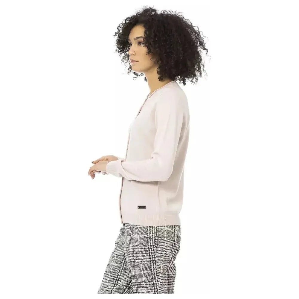 Baldinini Trend Multicolor Wool Women Sweater Baldinini Trend Dark Slate Gray