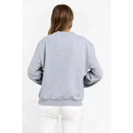 Trussardi Gray Cotton Women Sweatshirt TR-21546-L