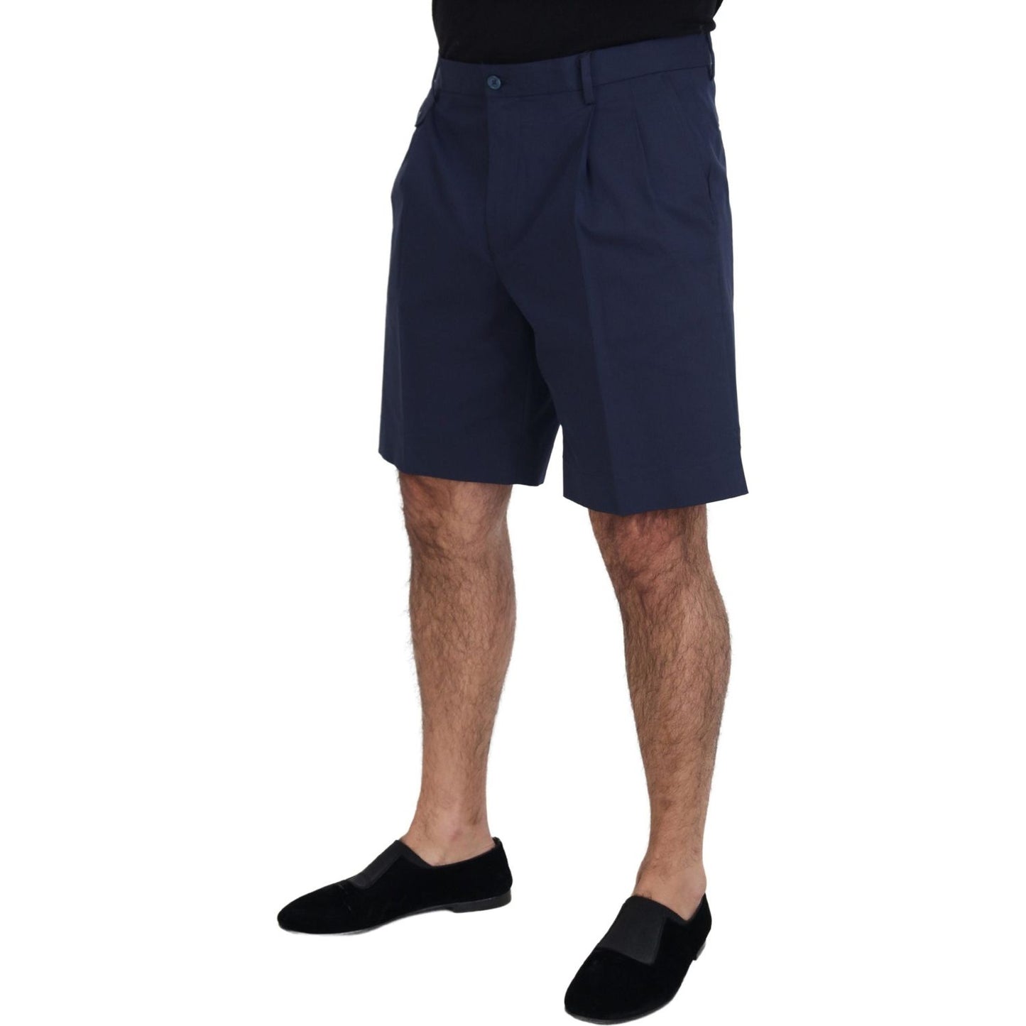 Dolce & Gabbana Elegant Blue Chino Shorts Dolce & Gabbana Dark Slate Gray