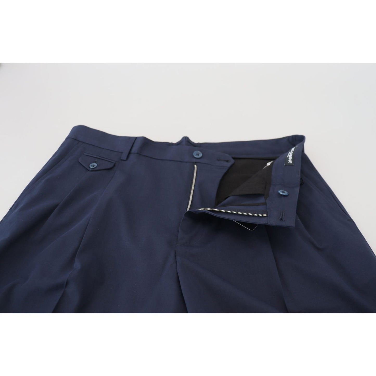Dolce & Gabbana Elegant Blue Chino Shorts Dolce & Gabbana Dark Slate Gray