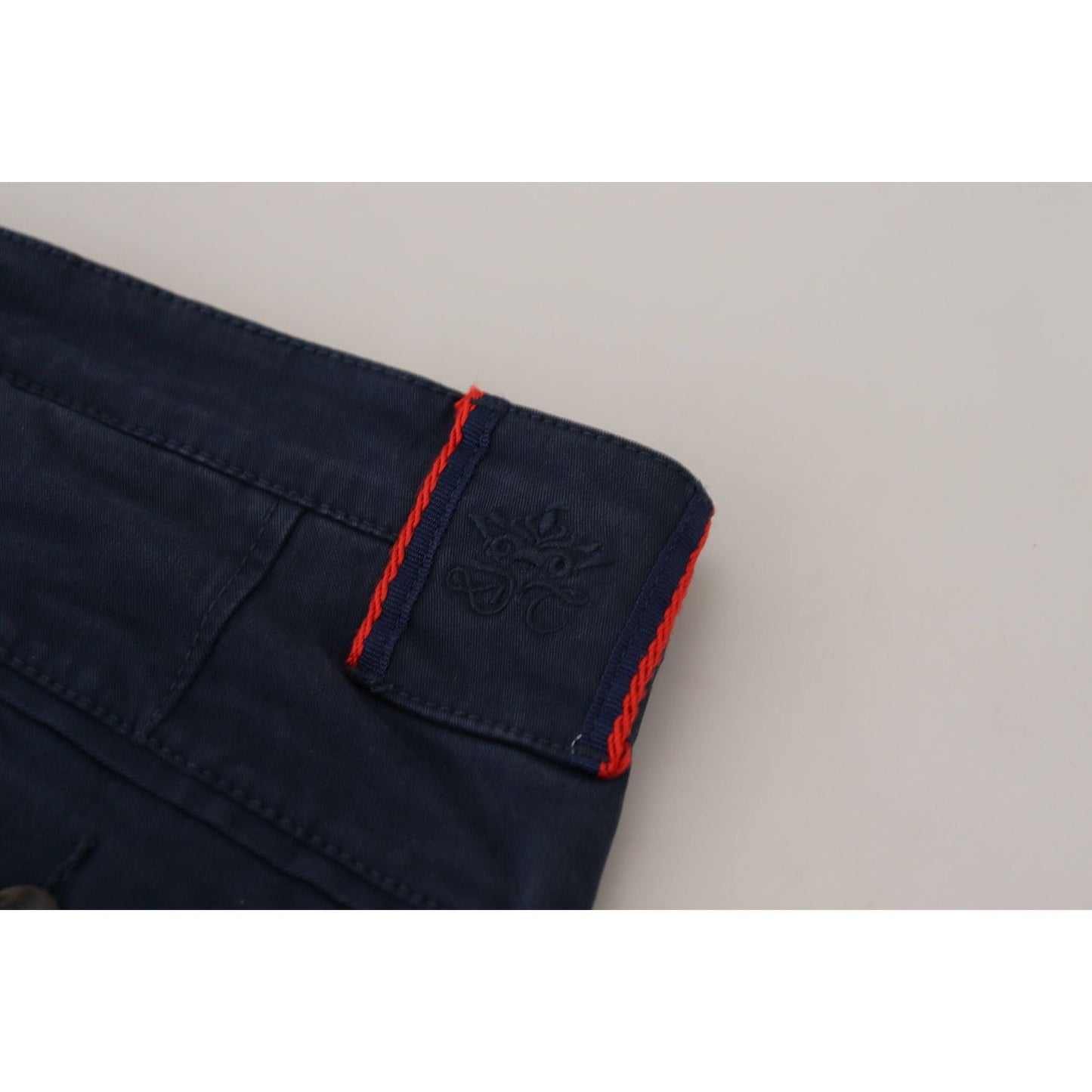 Domenico Tagliente Elegant Sapphire Dress Pants for Men Domenico Tagliente Gray