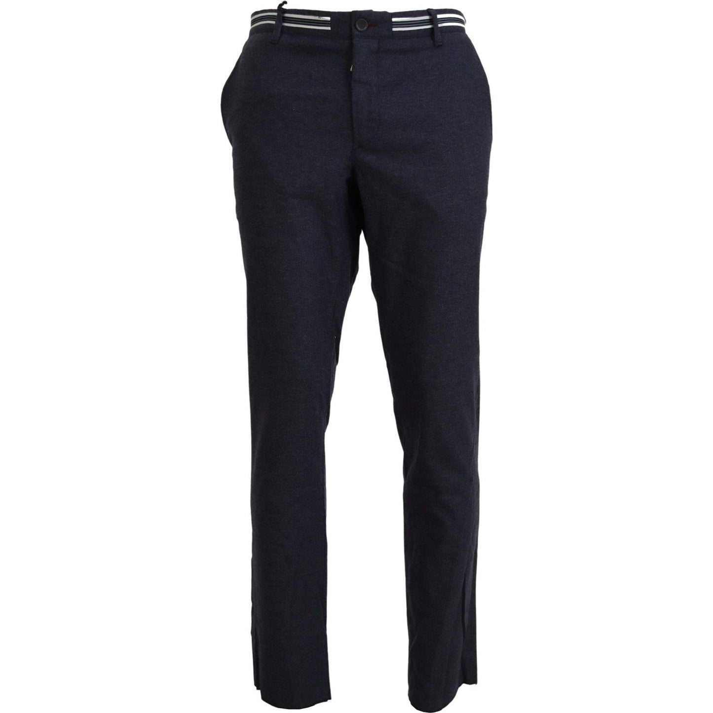 Domenico Tagliente Sophisticated Black Dress Pants for Men Domenico Tagliente Black