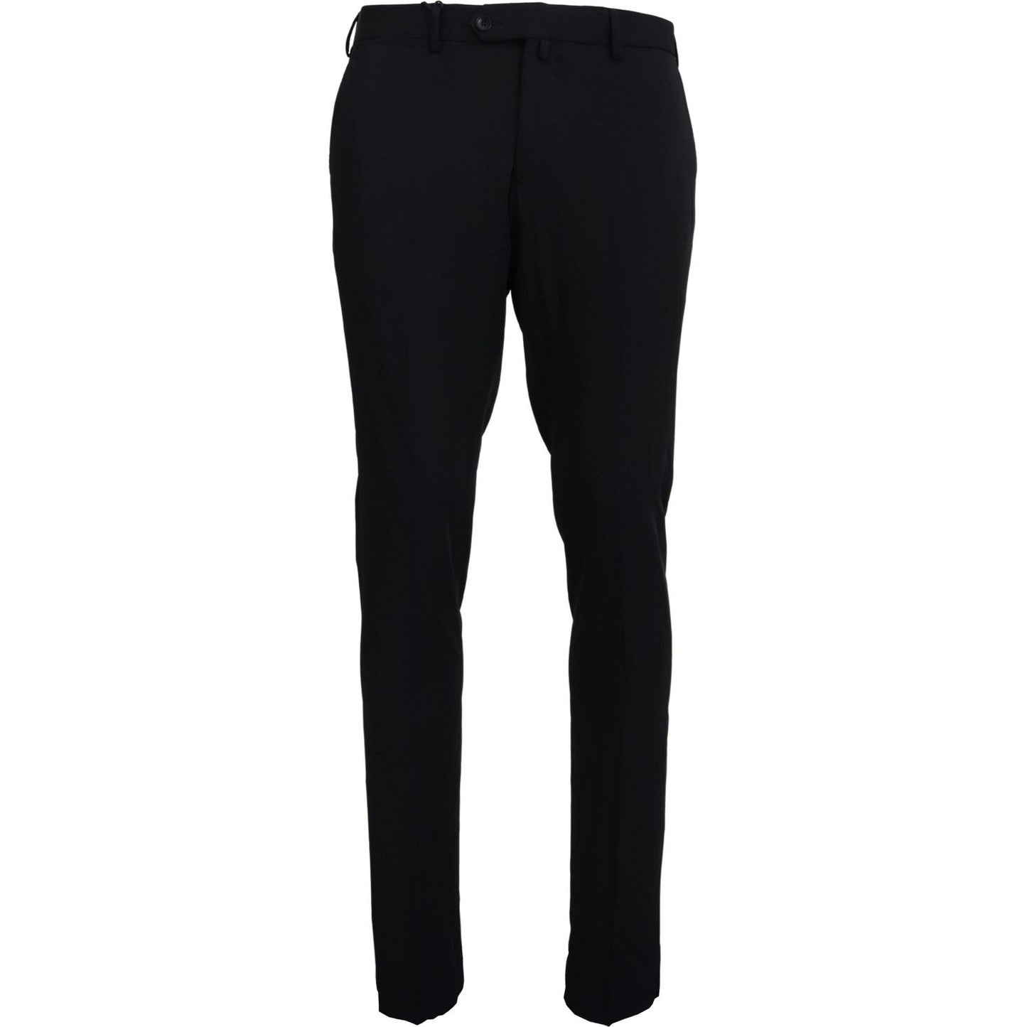 Domenico Tagliente Sophisticated Black Dress Pants for Men Domenico Tagliente Black