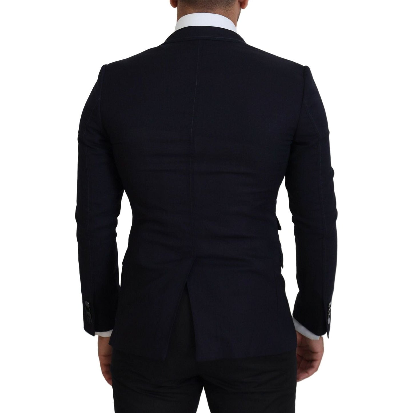 Dolce & Gabbana Elegant Black Single-Breasted Blazer Dolce & Gabbana Black