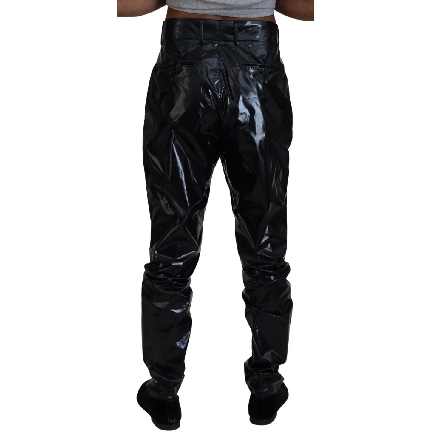 Dolce & Gabbana Sleek Italian Black MainLine Pants Dolce & Gabbana Black