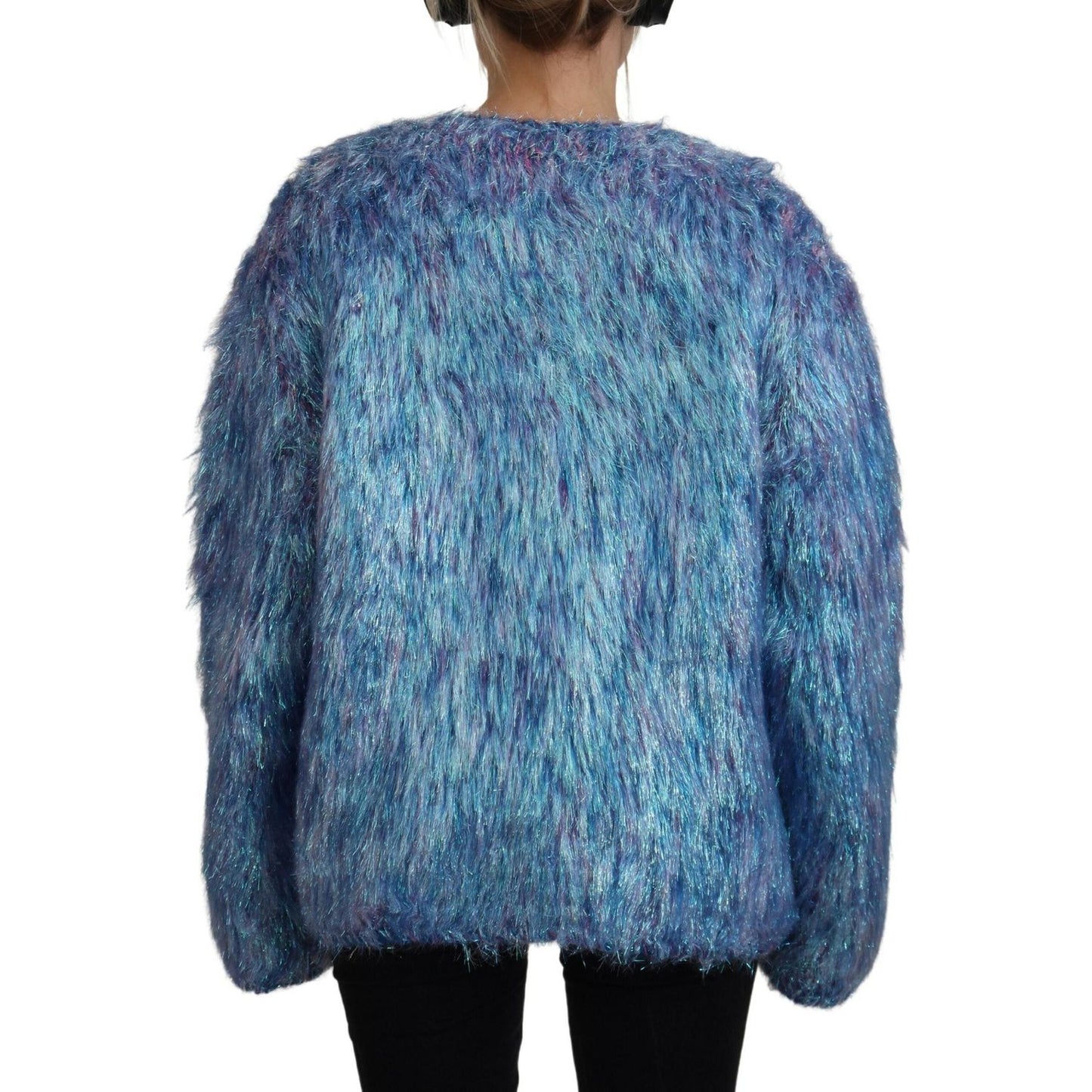 Dolce & Gabbana Elegant Multicolor Long Sleeve Jacket Dolce & Gabbana Slate Gray