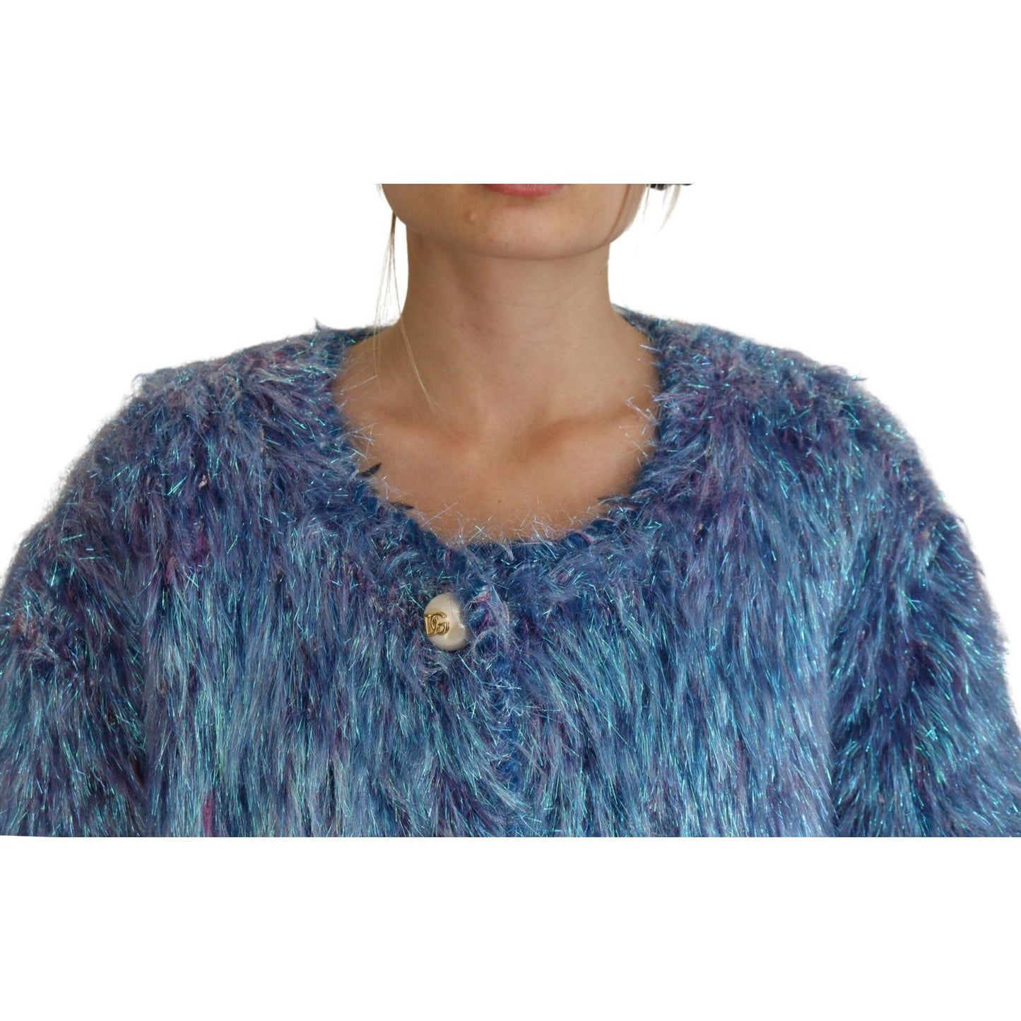 Dolce & Gabbana Elegant Multicolor Long Sleeve Jacket Dolce & Gabbana Dim Gray
