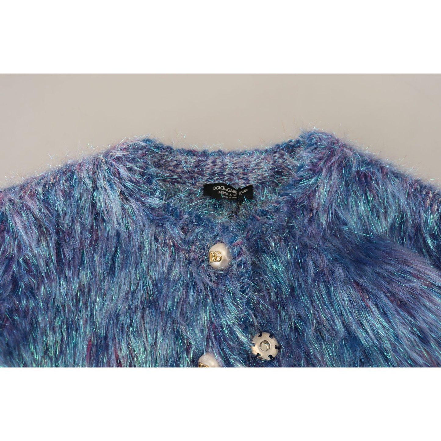 Dolce & Gabbana Elegant Multicolor Long Sleeve Jacket Dolce & Gabbana Dim Gray