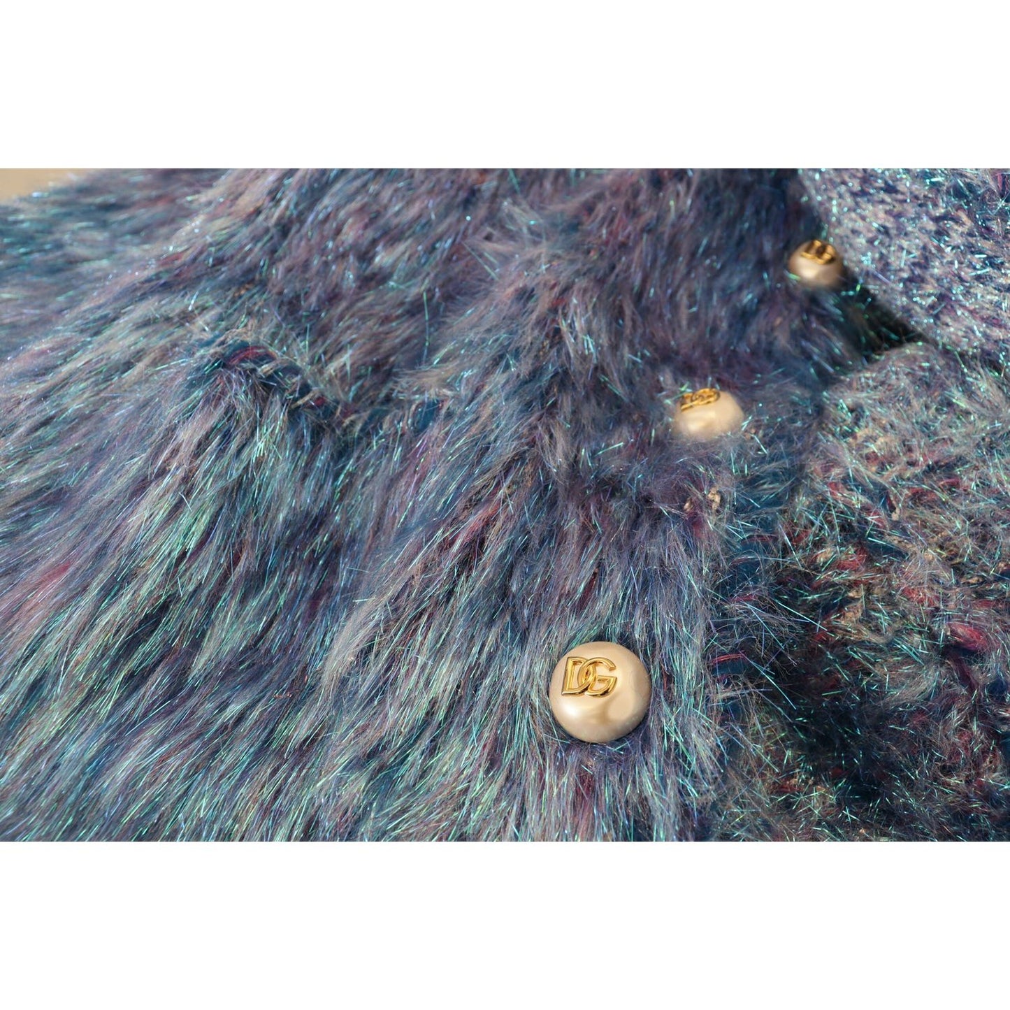 Dolce & Gabbana Elegant Multicolor Long Sleeve Jacket Dolce & Gabbana Dim Gray