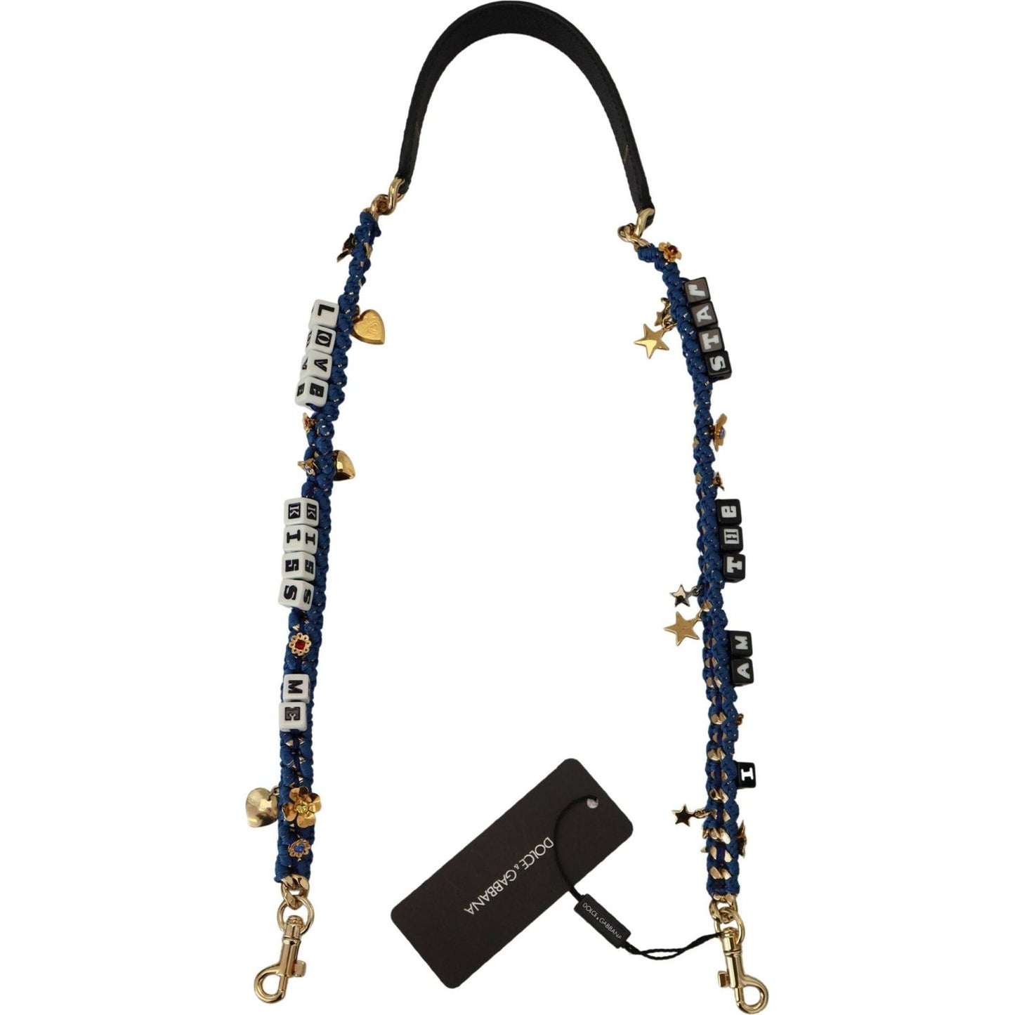 Dolce & Gabbana Multicolor Lux Leather Shoulder Strap Dolce & Gabbana Light Gray