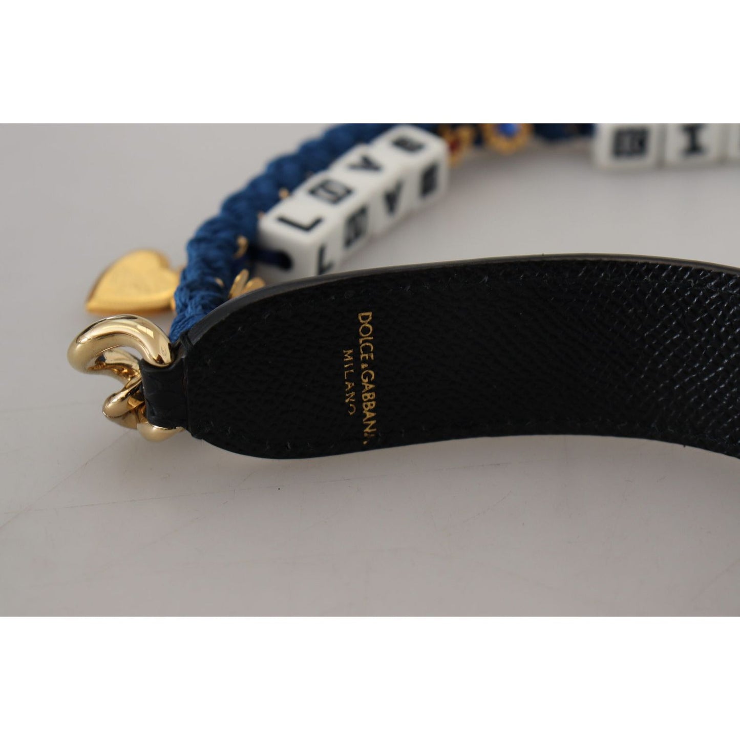 Dolce & Gabbana Multicolor Lux Leather Shoulder Strap Dolce & Gabbana Dark Gray