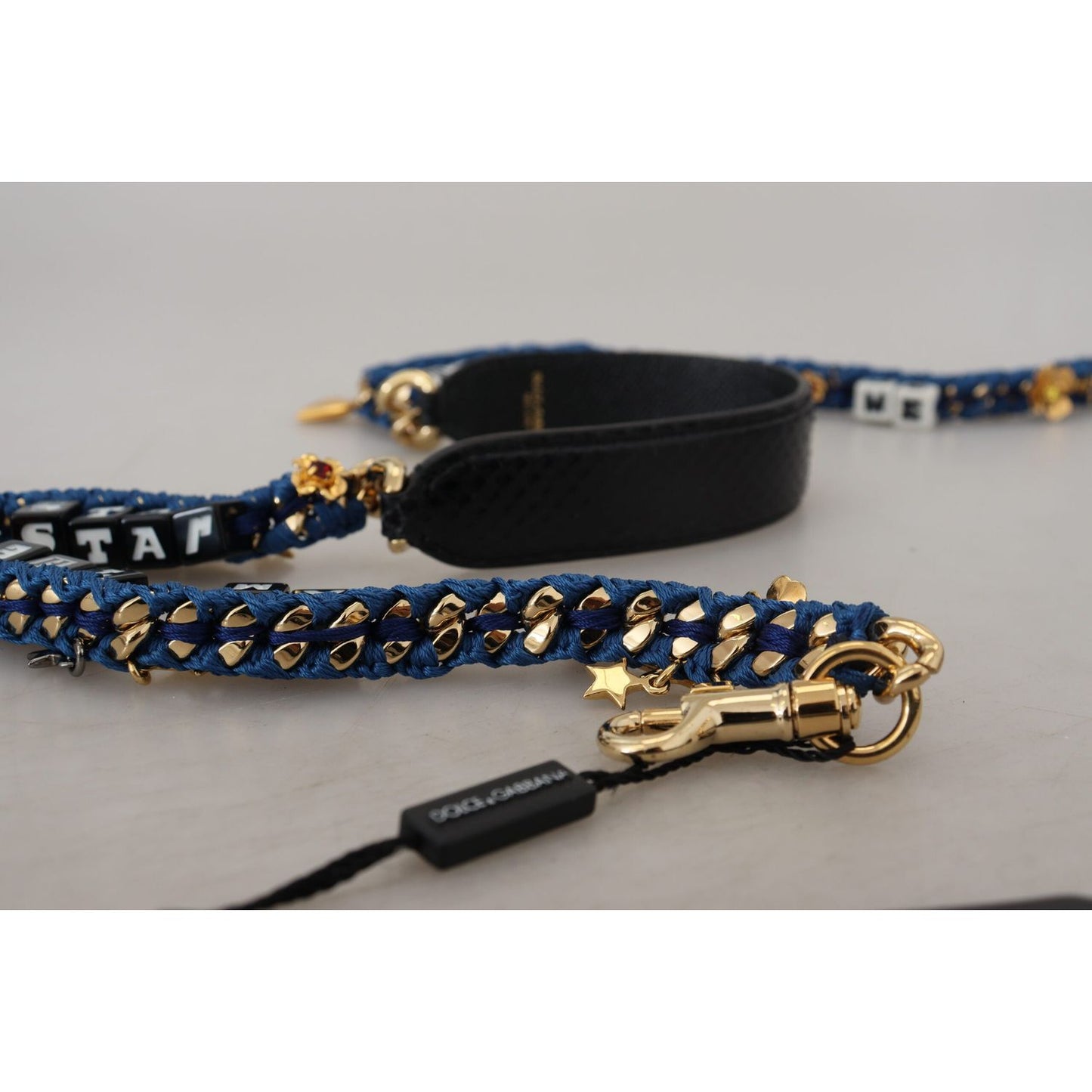 Dolce & Gabbana Multicolor Lux Leather Shoulder Strap Dolce & Gabbana Dark Gray
