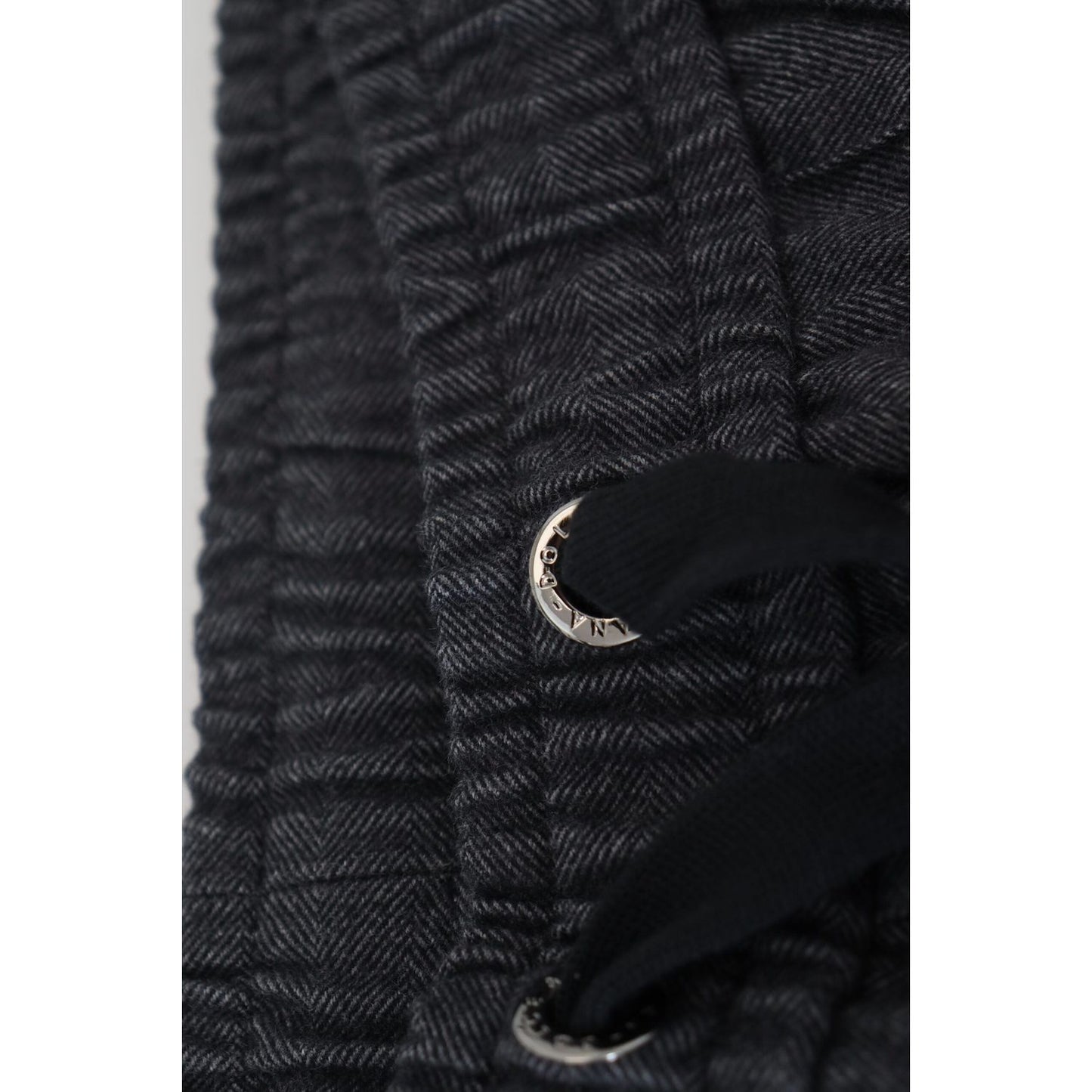 Dolce & Gabbana Elegant Grey Cotton Joggers for Men Dolce & Gabbana Black