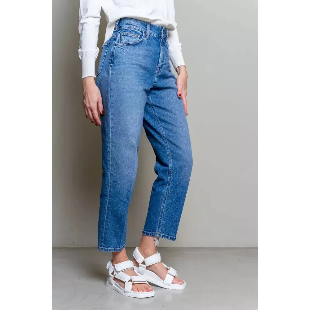 Don The Fuller Elevated Blue High-Waist Denim for Women Don The Fuller Gray
