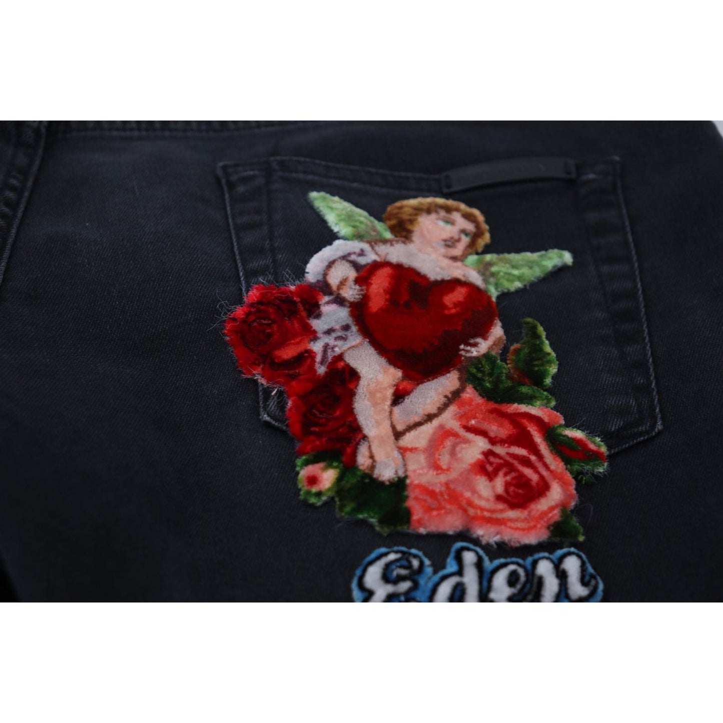Dolce & Gabbana Chic Black Skinny Denim Jeans Dolce & Gabbana Black