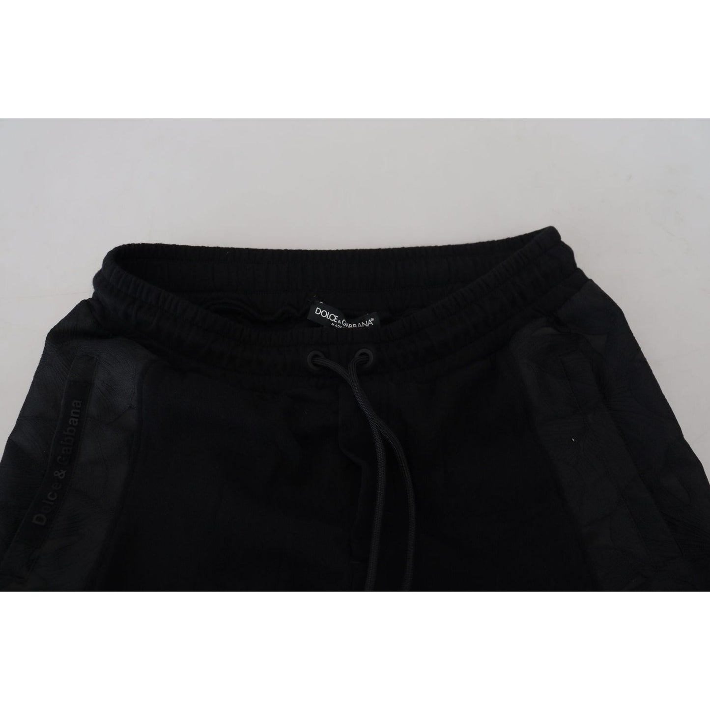 Dolce & Gabbana Elegant Black Jogger Pants for the Modern Man Dolce & Gabbana Black