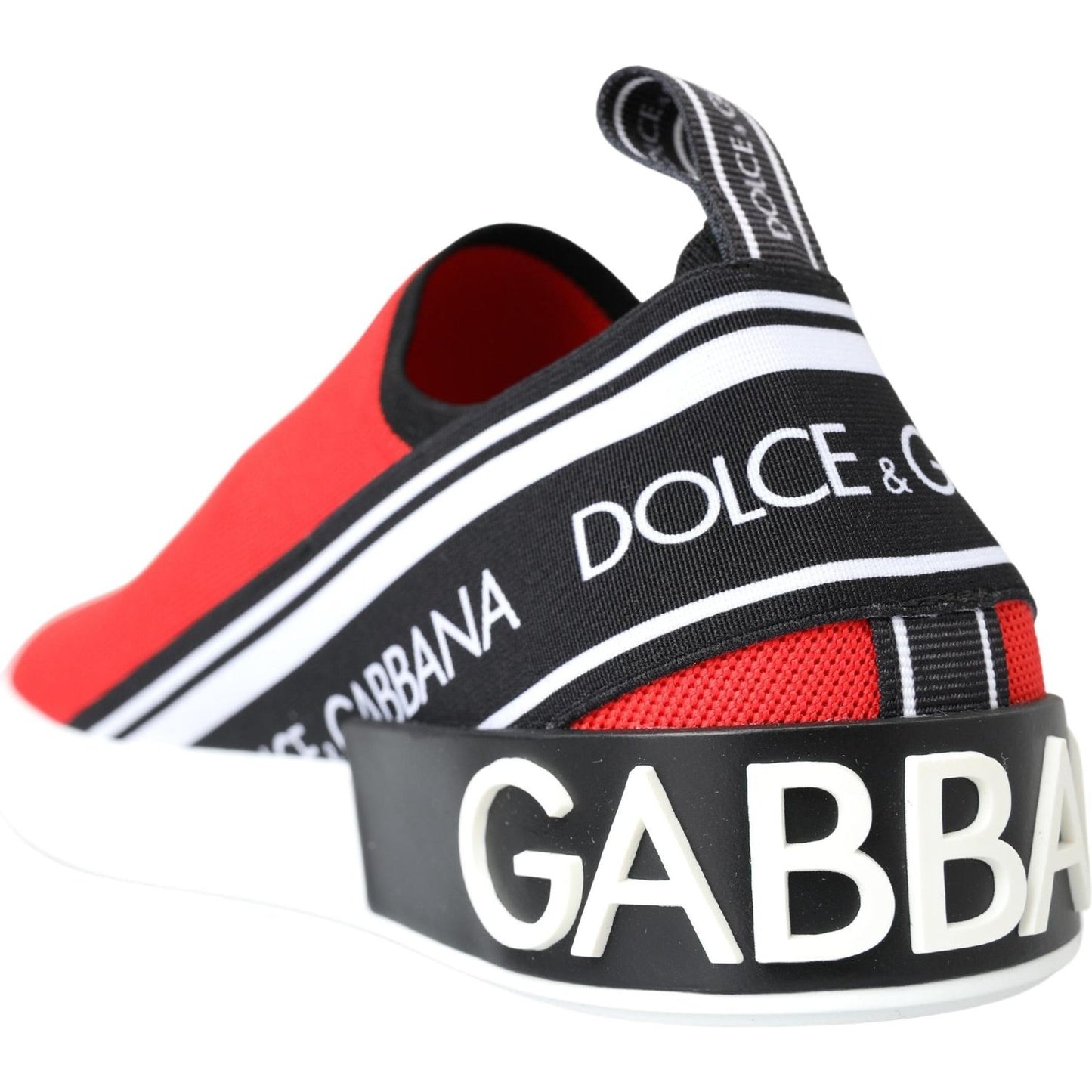 Dolce & Gabbana Elegant Tri-Tone Loafers for Men Dolce & Gabbana Light Pink