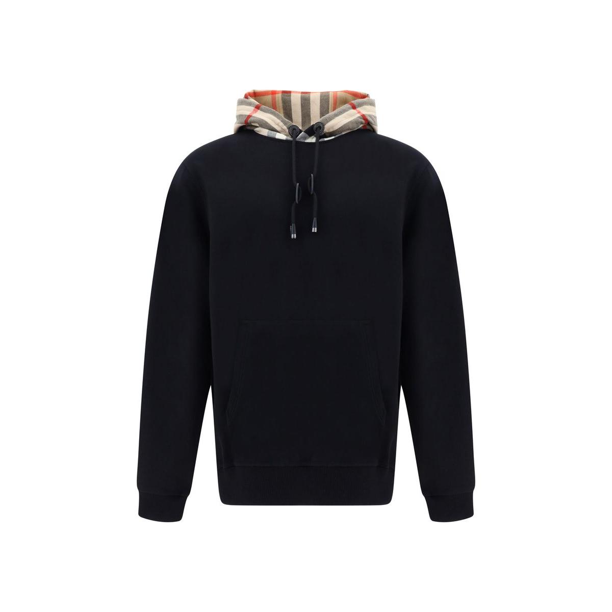 Burberry Elegant Oversize Black Samuel Hoodie Burberry Black