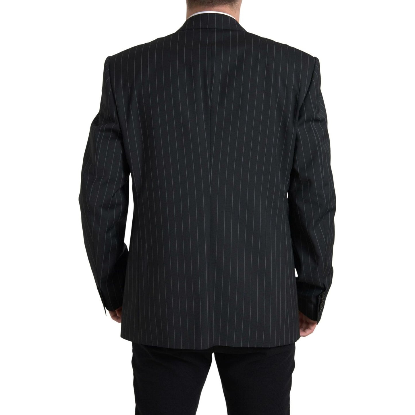 Dolce & Gabbana Sicilian Elegance Slim Fit Blazer Dolce & Gabbana Black