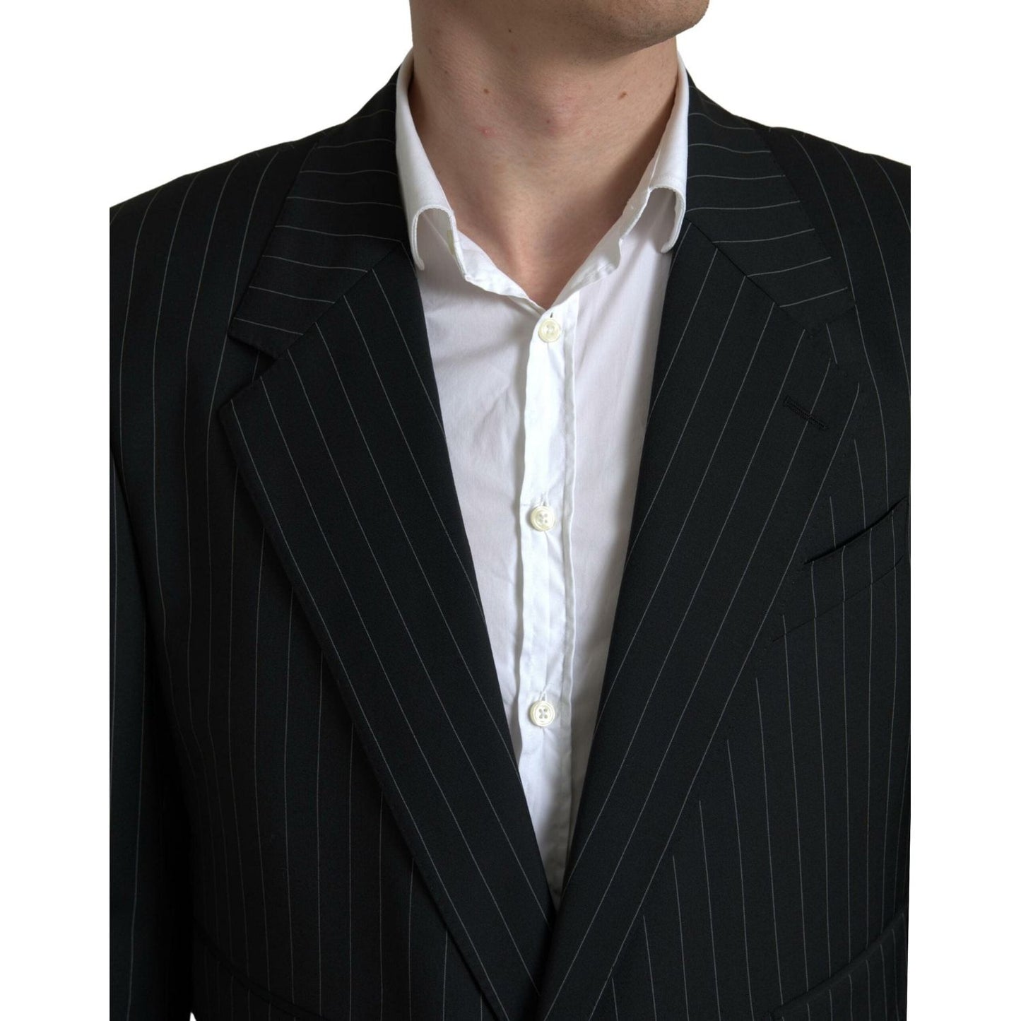 Dolce & Gabbana Sicilian Elegance Slim Fit Blazer Dolce & Gabbana Black