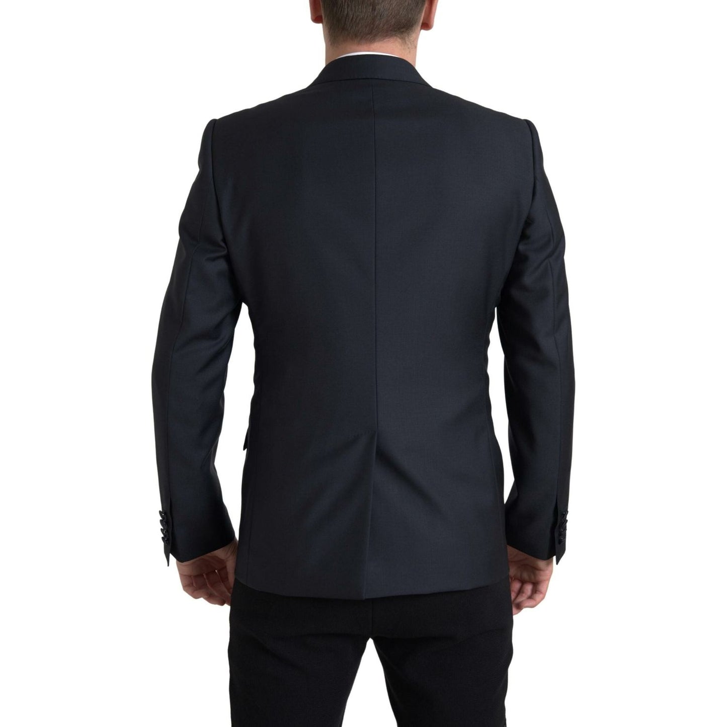 Dolce & Gabbana Elegant Slim Fit Two-Piece Martini Suit Dolce & Gabbana Black