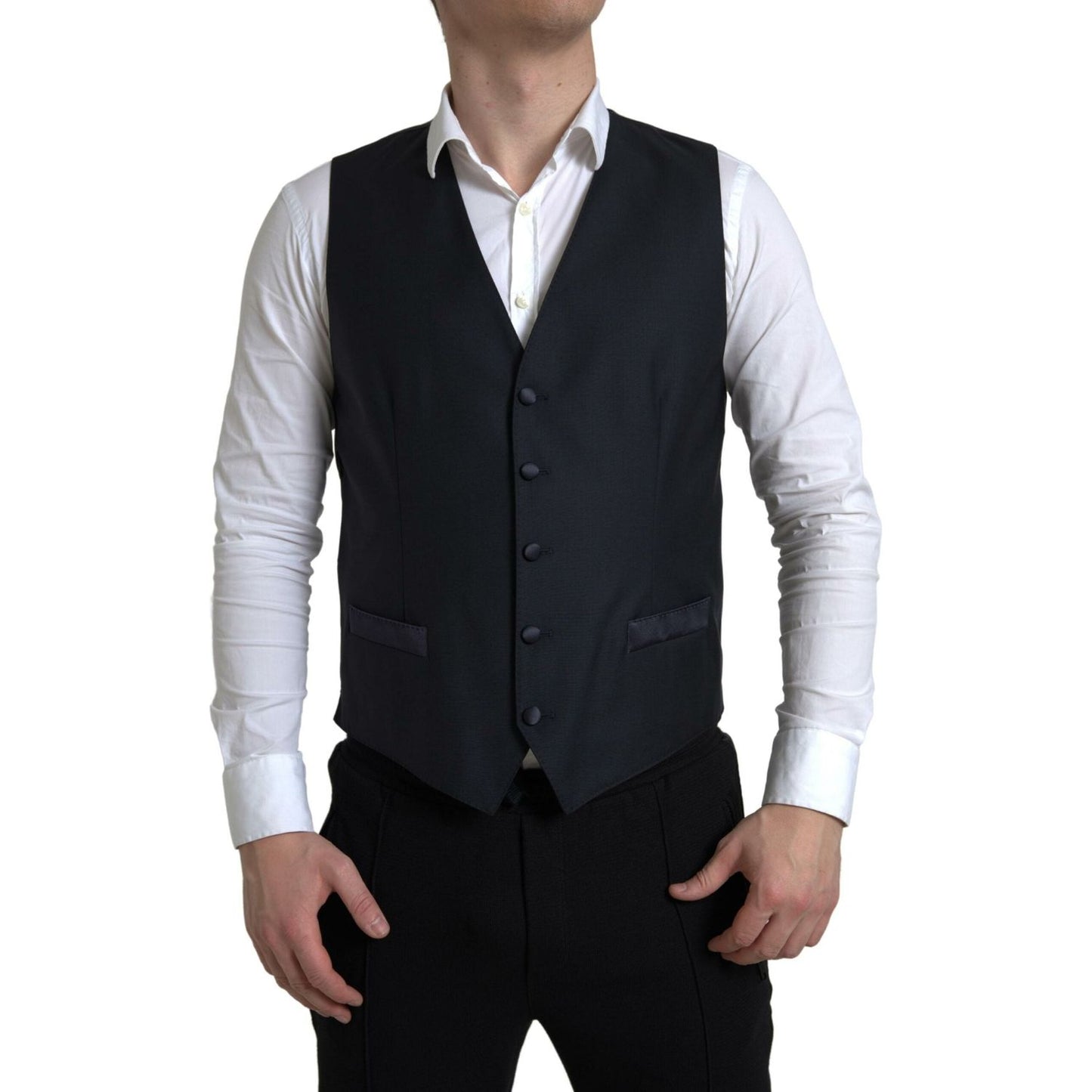 Dolce & Gabbana Elegant Slim Fit Two-Piece Martini Suit Dolce & Gabbana Gray