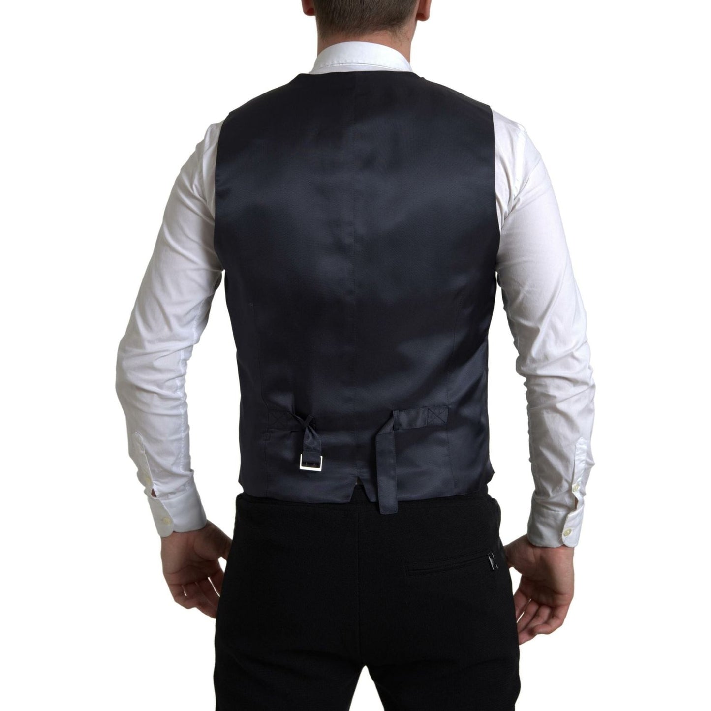 Dolce & Gabbana Elegant Slim Fit Two-Piece Martini Suit Dolce & Gabbana Gray