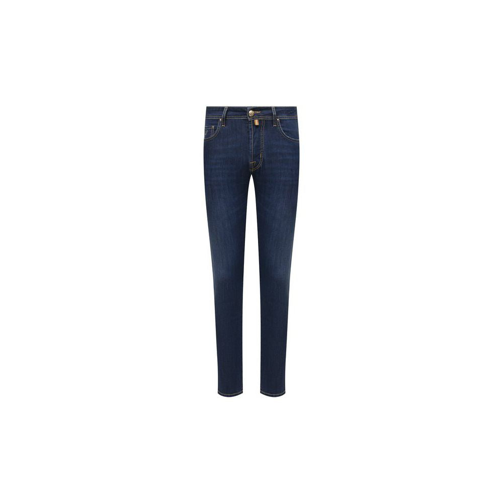 Jacob Cohen Sleek Slim Fit Premium Denim Essentials Jacob Cohen Dark Slate Gray
