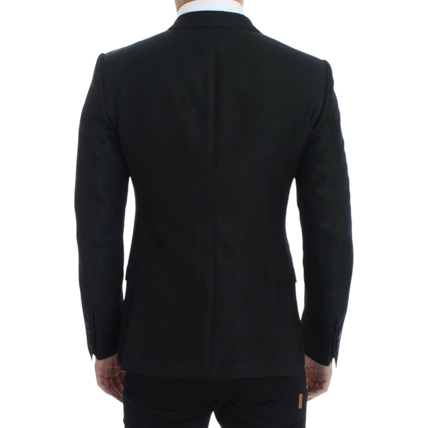 Dolce & Gabbana Elegant Martini Slim Fit Blazer Jacket Dolce & Gabbana Black