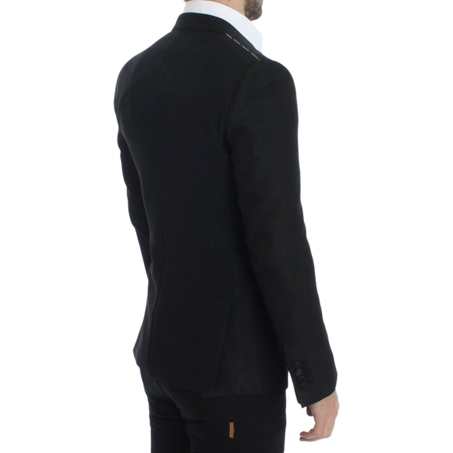 Dolce & Gabbana Elegant Martini Slim Fit Blazer Jacket Dolce & Gabbana Black