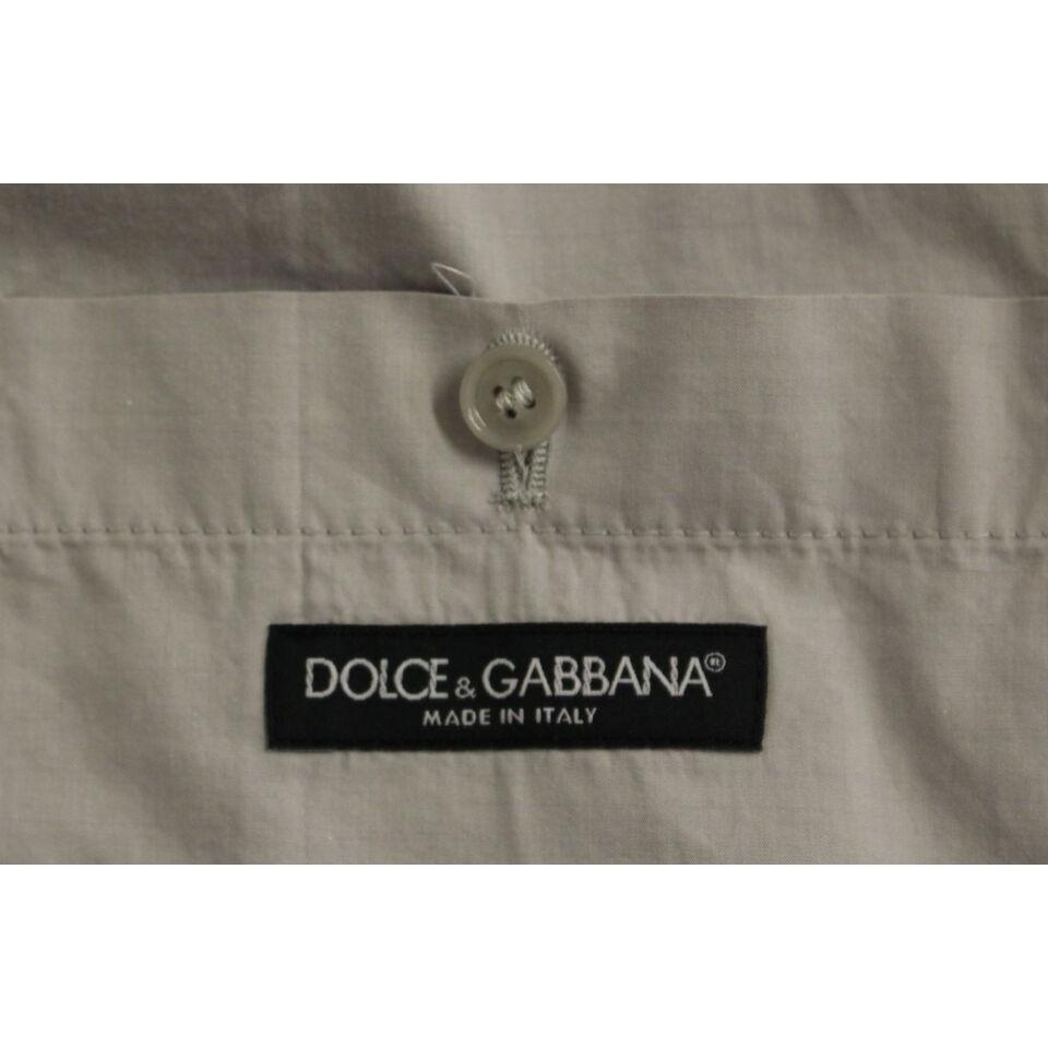 Dolce & Gabbana Chic Beige Single Breasted Dress Vest Dolce & Gabbana Dim Gray