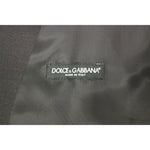 Dolce & Gabbana Gray Wool Silk Dress Vest Gilet Weste GSS12046-1
