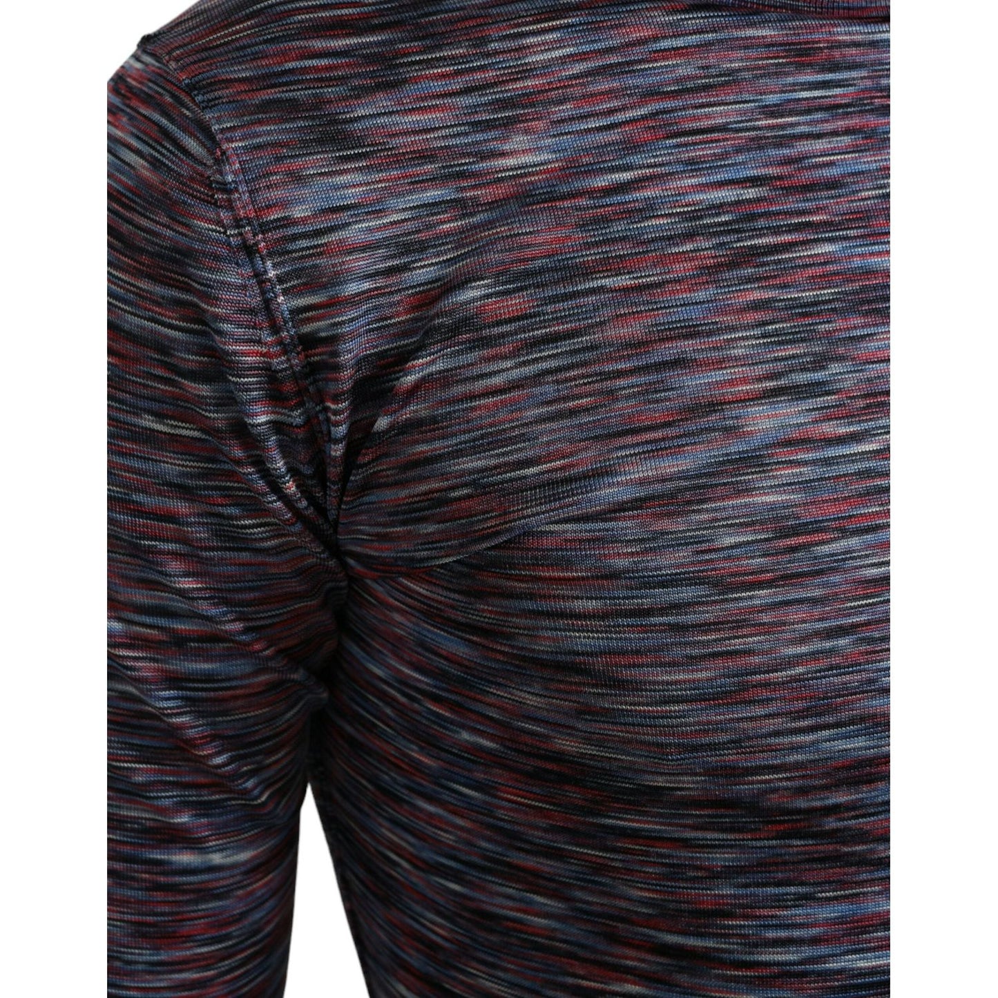 Dolce & Gabbana Elegant Turtleneck Pullover Sweater in Blue Purple Dolce & Gabbana Dark Slate Gray