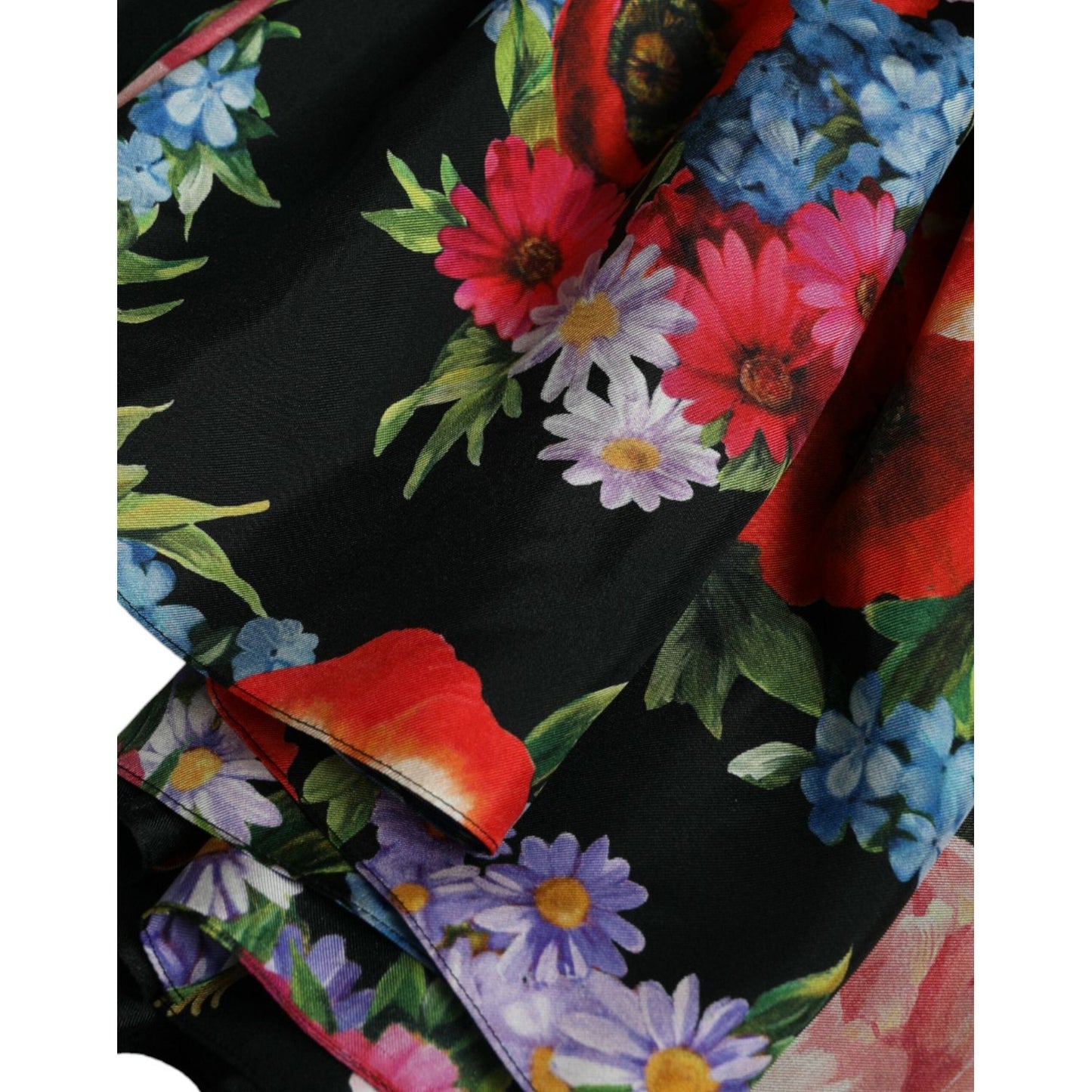 Dolce & Gabbana Elegant Floral Silk Maxi Dress Dolce & Gabbana Rosy Brown