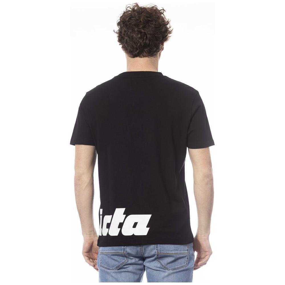 Invicta Black Cotton Men T-Shirt Invicta Gray
