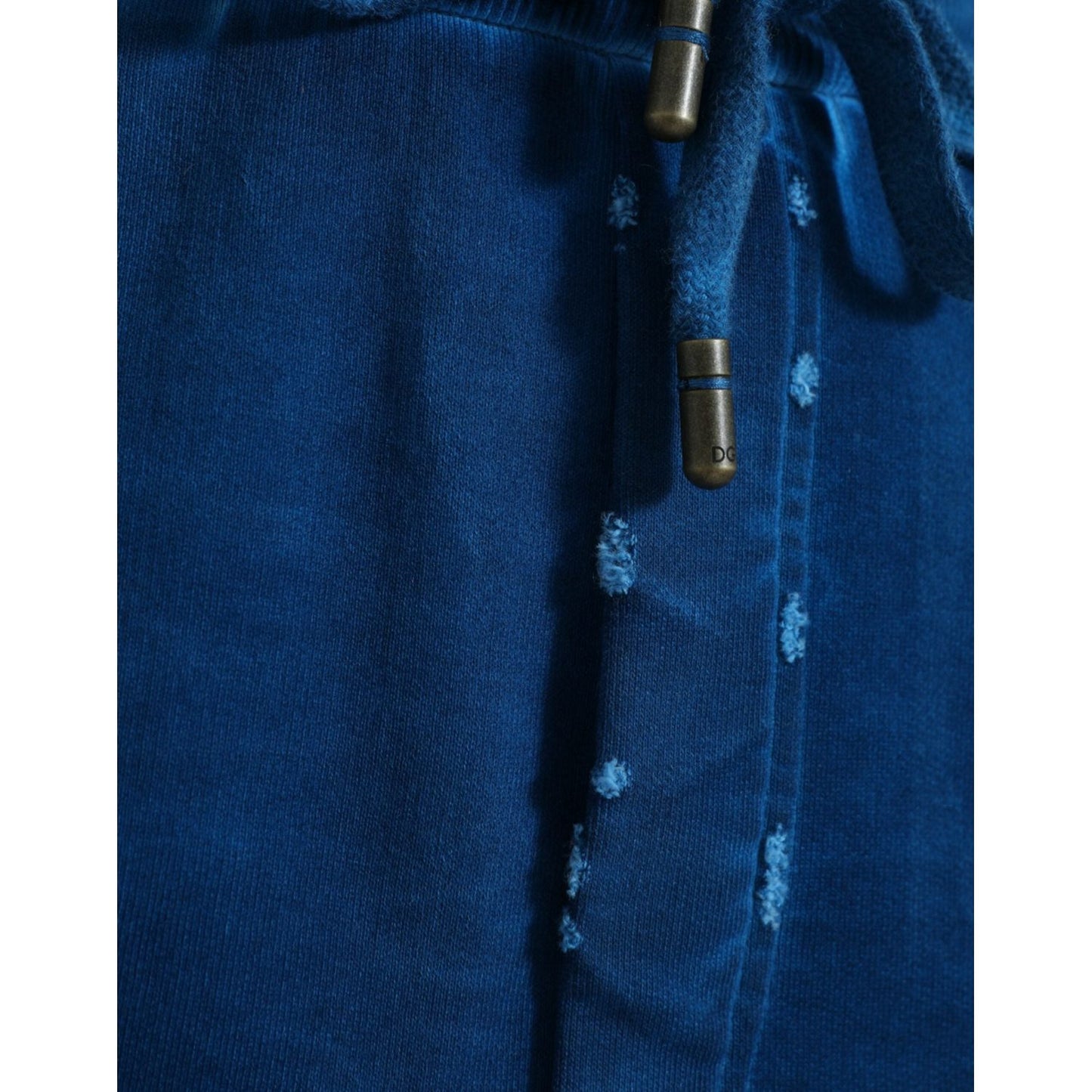 Dolce & Gabbana Elevated Cotton Jogger Sweatpants Dolce & Gabbana Midnight Blue