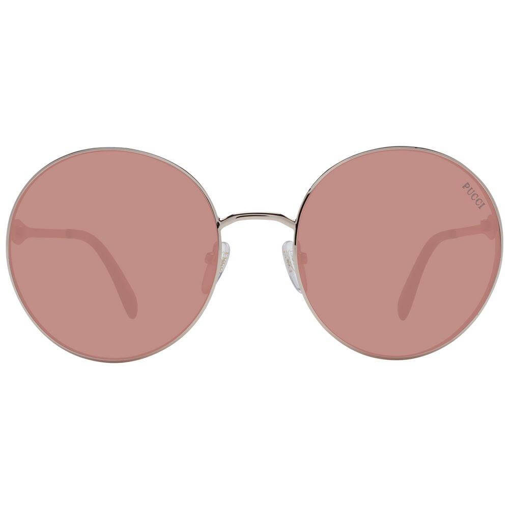 Emilio Pucci Rose Gold Women Sunglasses Emilio Pucci Rosy Brown