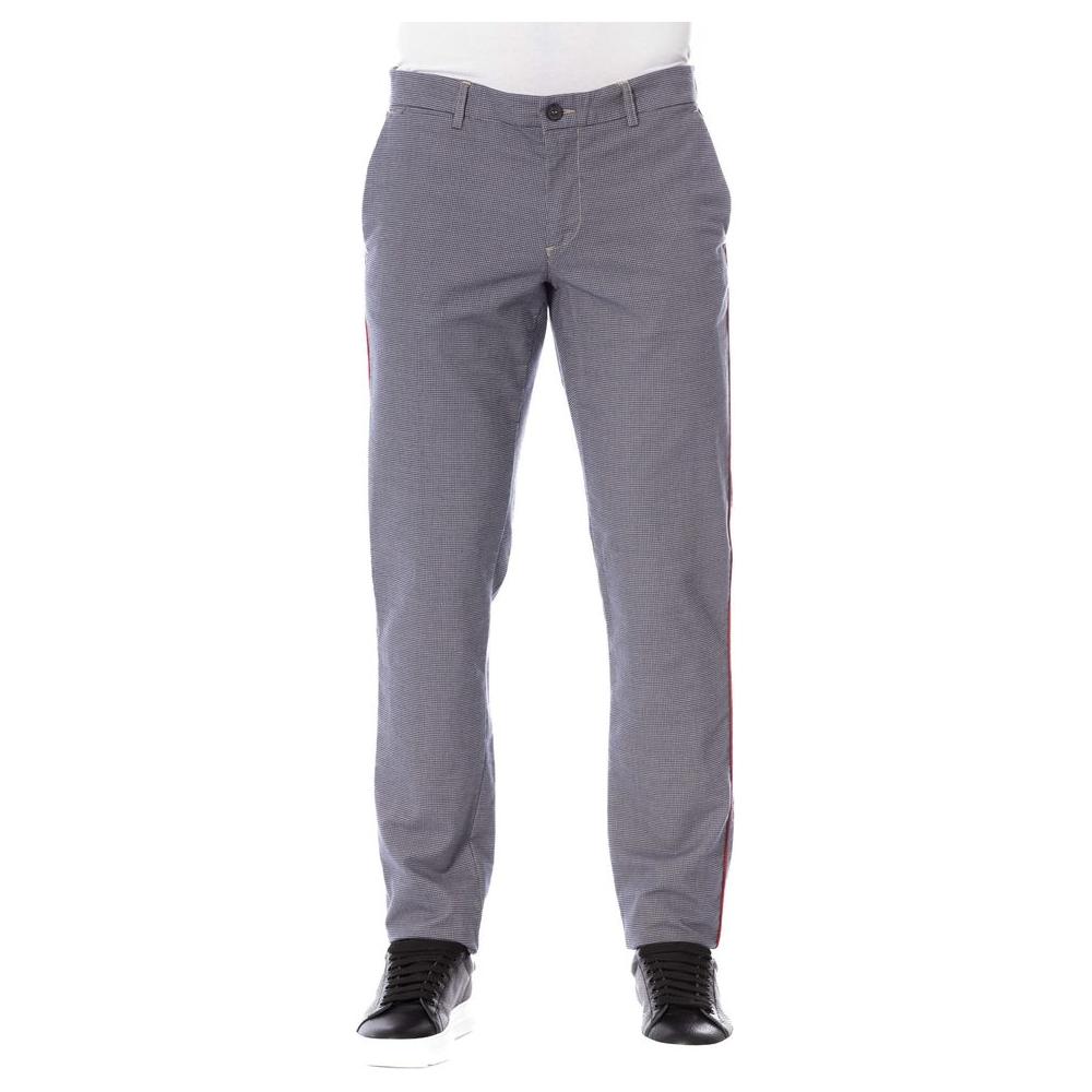 Trussardi Jeans Blue Cotton Men's Jean Trussardi Jeans Slate Gray