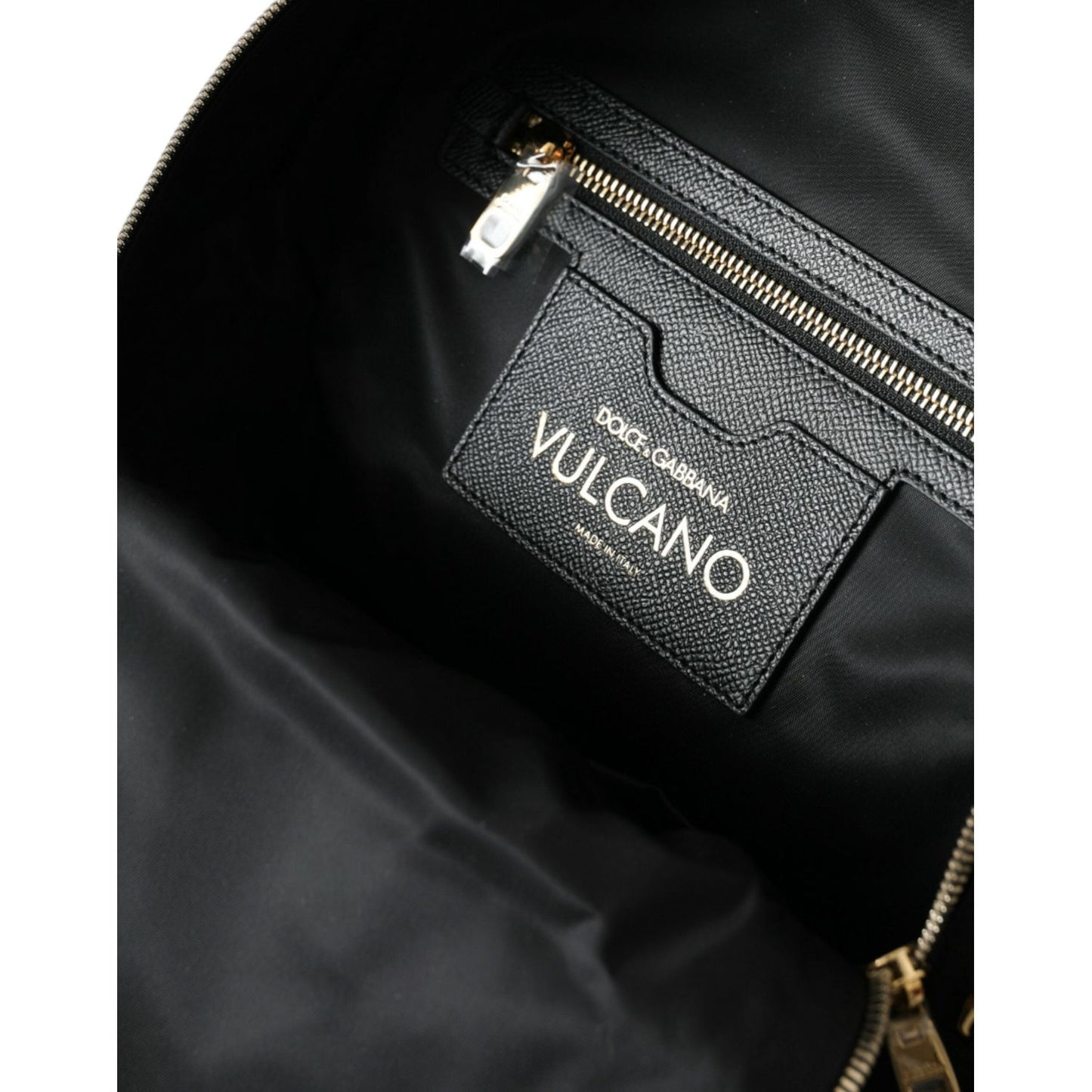 Dolce & Gabbana Elegant Embellished Black Backpack Dolce & Gabbana Black