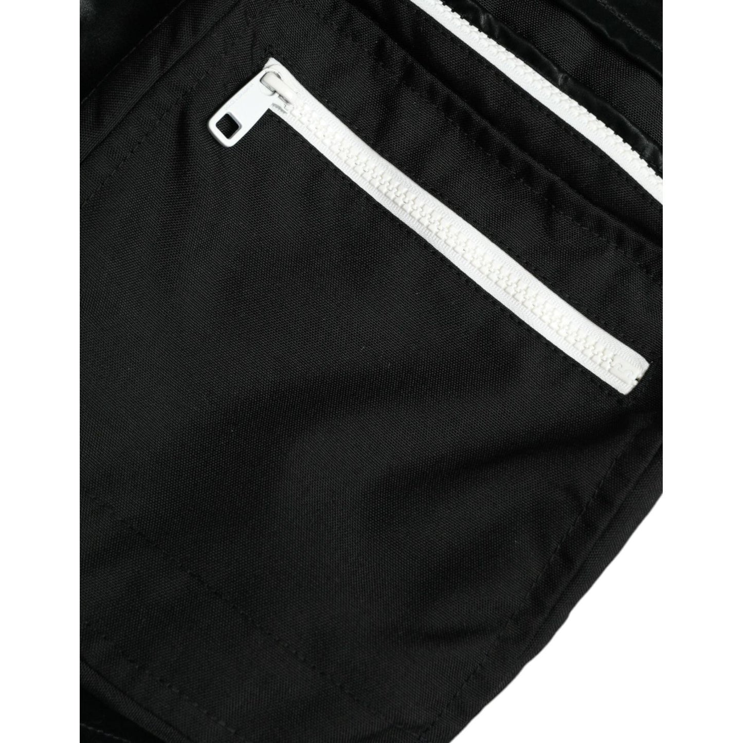 Dolce & Gabbana Black Nylon Cargo Jogger Men Sweatpants Pants Dolce & Gabbana Black