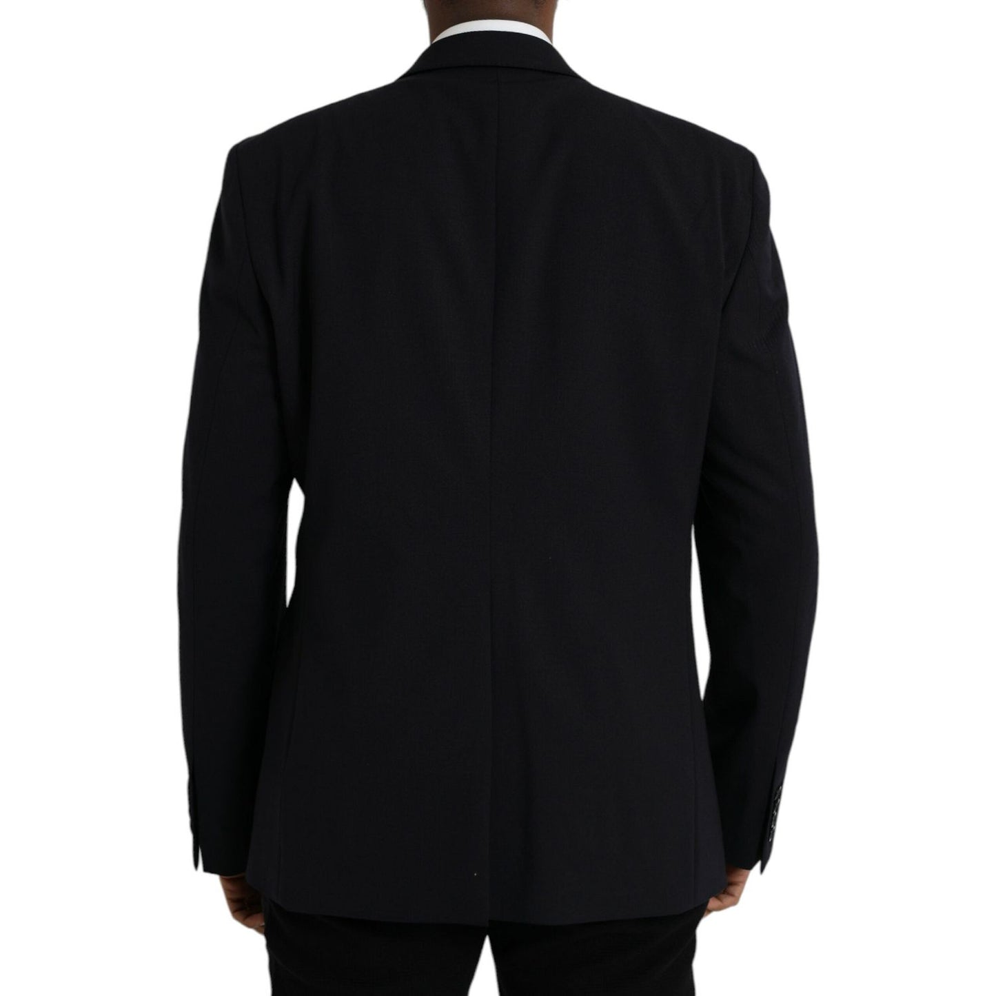 Dolce & Gabbana Black MARTINI Single Breasted Coat Blazer Dolce & Gabbana Black