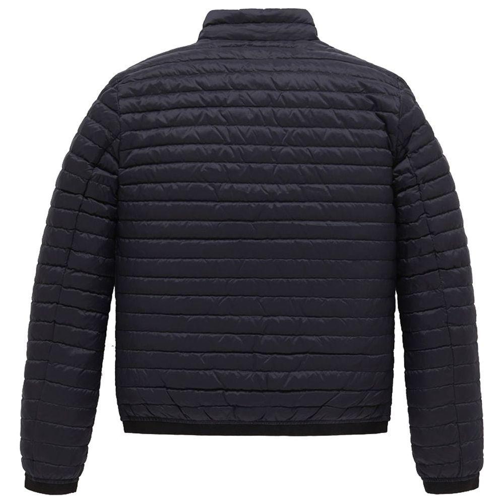 Refrigiwear Blue Nylon Jacket Refrigiwear Dark Slate Gray